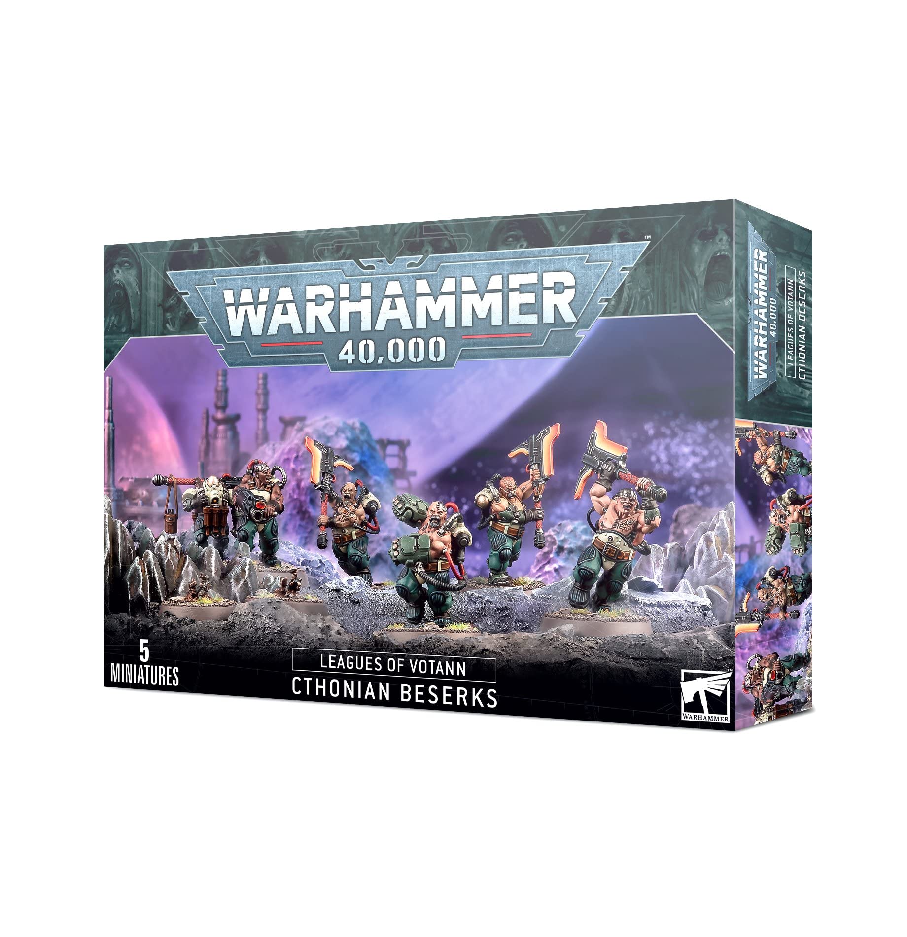 ウォーハンマー　リーグオブヴォータン　ボーディングパトロール　ベゼルク組み立て済 Amazon | Games Workshop ウォーハンマー 40,000 リーグ オブ ヴォタン